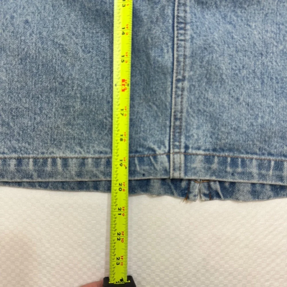 Gap Vintage Women Denim Skirt Sz 8 Stone‎ Wash Blue